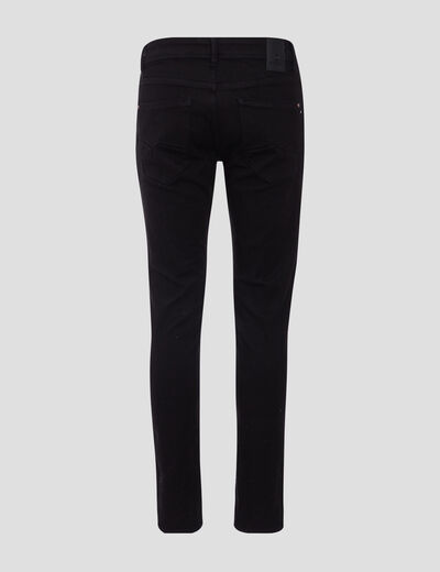 Jeans slim denim noir homme