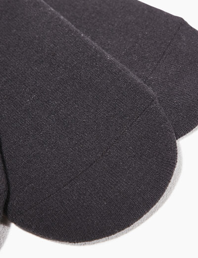 Lot 3 paires chaussettes noir homme