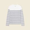 T-shirt manches longues ecru homme