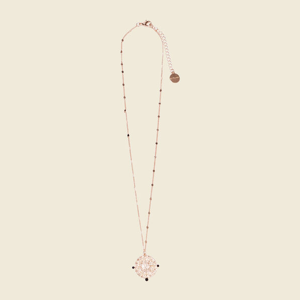 Collier à pendentif couleur or femme