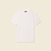 T-shirt manches courtes ecru homme