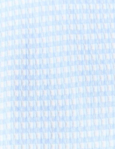 T-shirt manches courtes bleu femme