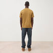 T-shirt en coton camel homme