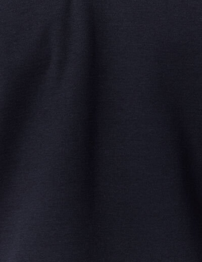 Polo manches courtes bleu marine homme