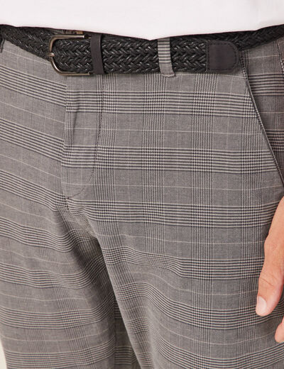 Pantalon chino straight ecru homme