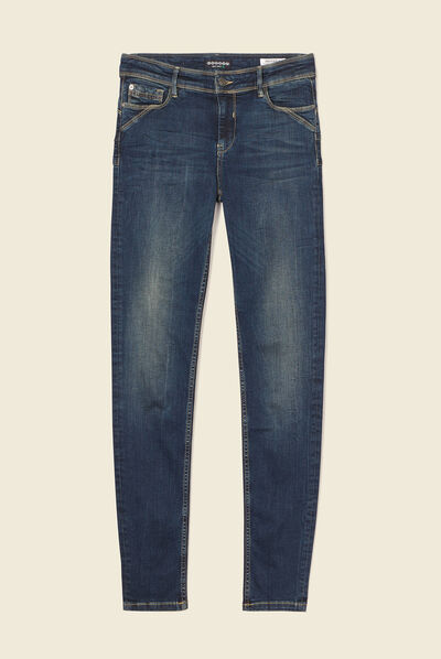 Jeans Marylin - skinny push up denim brut femme