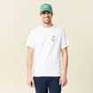 T-shirt manches courtes blanc homme