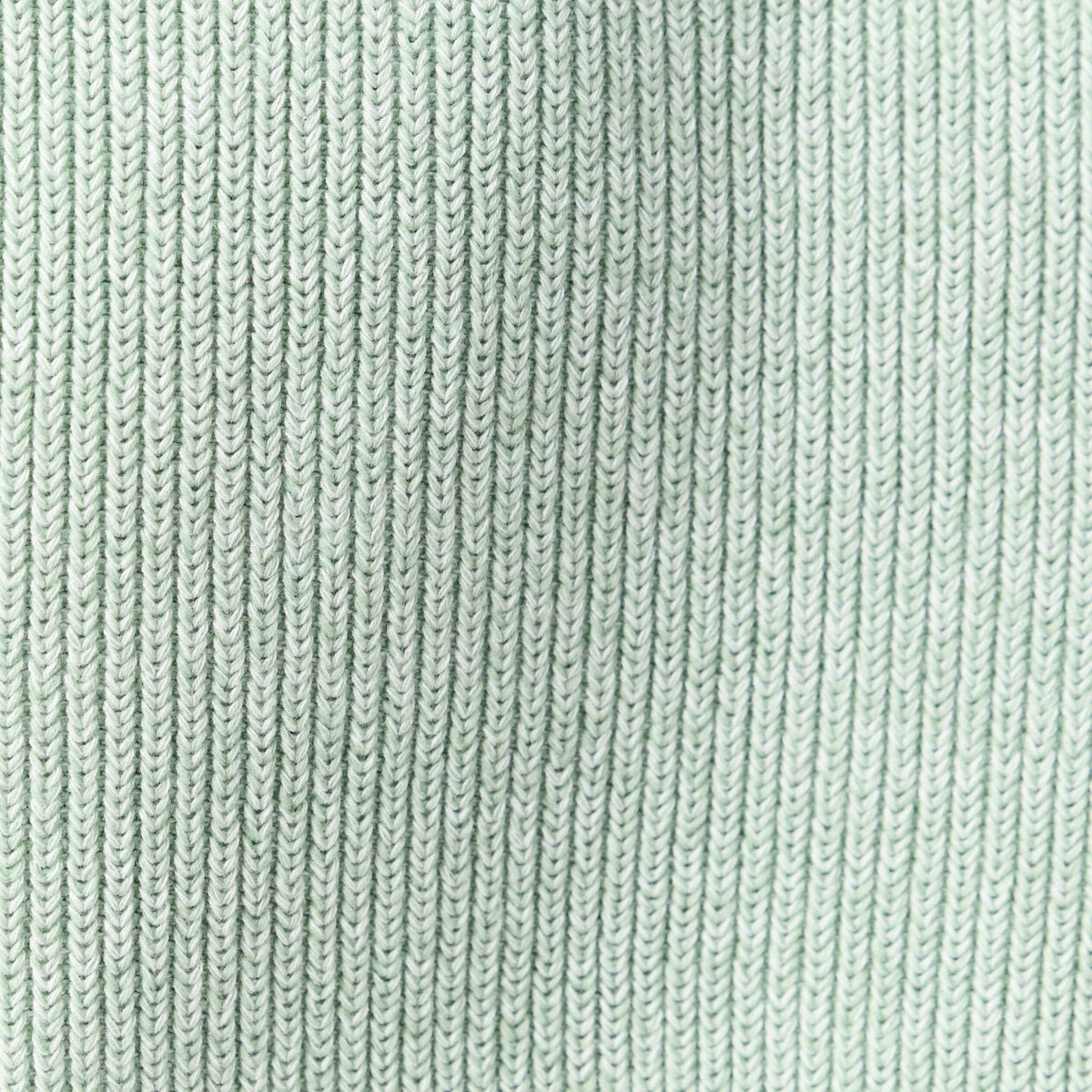 Pull manches longues vert pastel homme