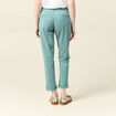 Pantalon chino Instinct vert foncé femme