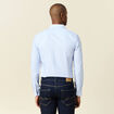 Chemise manches longues bleu ciel homme