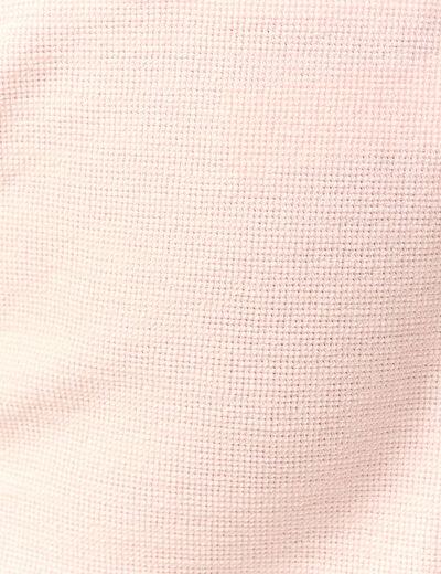 Short droit avec cordon rose clair homme