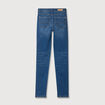 Jeans slim taille haute denim stone femme