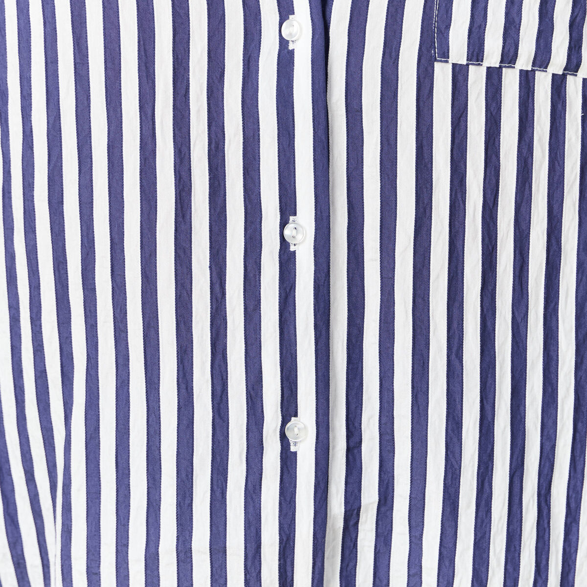 Chemise manches longues bleu ciel femme