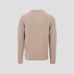 Pull manches longues vert kaki homme