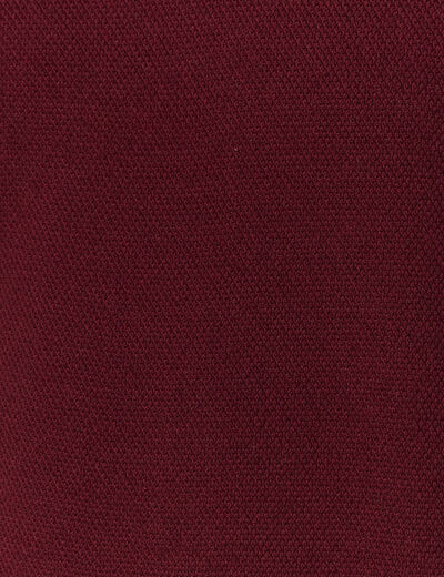 Pull manches longues rouge foncé homme