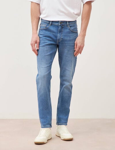 Jeans slim denim stone homme