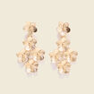 Boucles d'oreilles couleur or femme