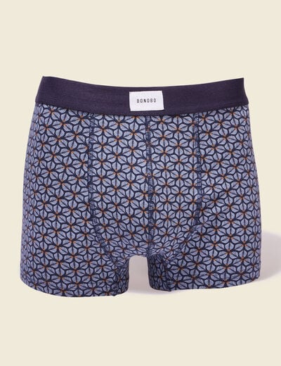 Lot 2 boxers marron homme