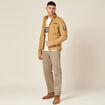 Pull éco-responsable ecru homme
