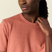 T-shirt manches courtes vieux rose homme