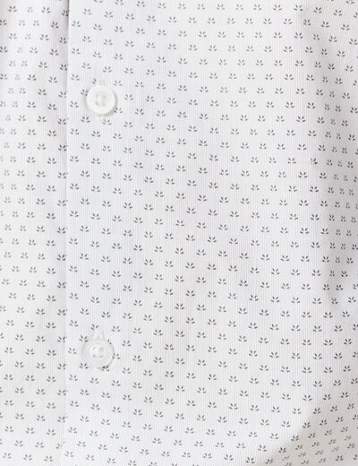 Chemise manches longues gris homme