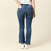 Jeans bootcut denim stone femme