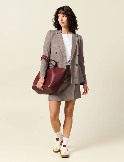 Veste esprit blazer noir femme