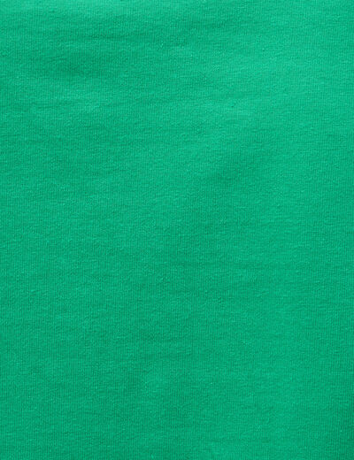 T-shirt manches courtes vert femme