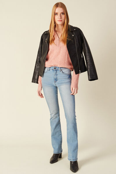 Jeans Yoko - bootcut denim used femme