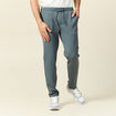 Pantalon chino jogger vert foncé homme