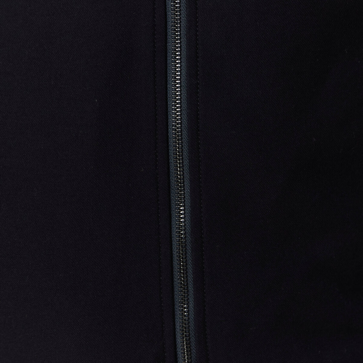 Blouson col aviateur zipp&eacute; bleu marine homme