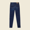 Jeans skinny éco-responsable denim brut femme