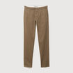 Pantalon chino slim taupe homme