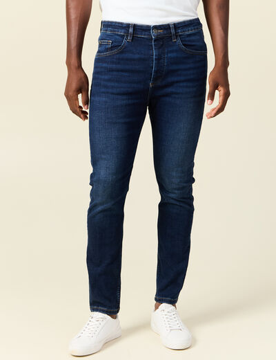 Jeans skinny tapered denim brut homme