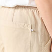 Short droit &agrave; coulisse sable homme