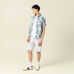 Chemise manches courtes multicolore homme
