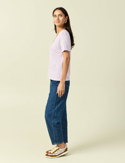 T-shirt manches courtes parme femme