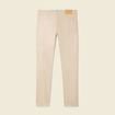 Jeans slim 5 poches denim beige homme