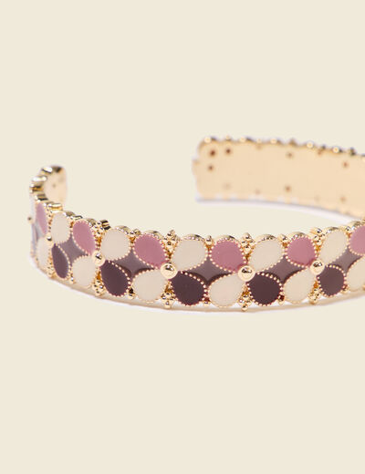 Braceletin vieux rose femme