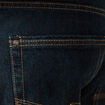Jeans regular longueur 34 en coton denim brut rinse homme