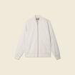 Blouson zippé col teddy sable homme