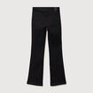 Jeans bootcut denim noir femme