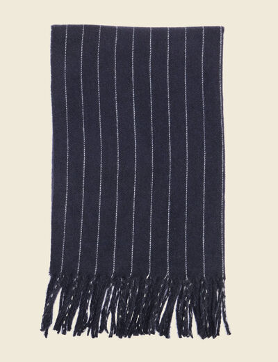 &Eacute;charpe bleu marine homme