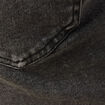 Jeans slim taille standard 7/8&egrave;me denim noir femme
