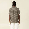 Chemise manches courtes beige homme