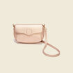 Sac à rabat rose clair femme