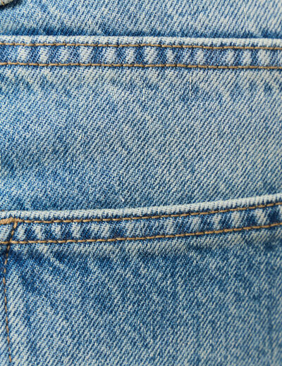 Jeans relax 5 poches denim dirty homme