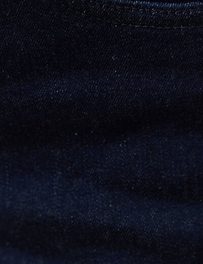 Jeans bootcut 5 poches denim brut femme