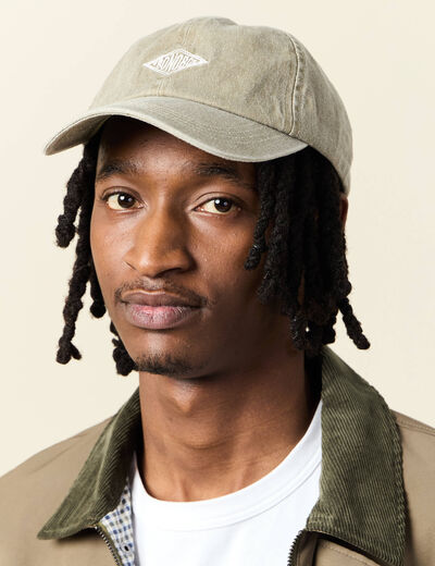 Casquette gris homme