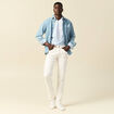Jeans straight homme denim blanc homme